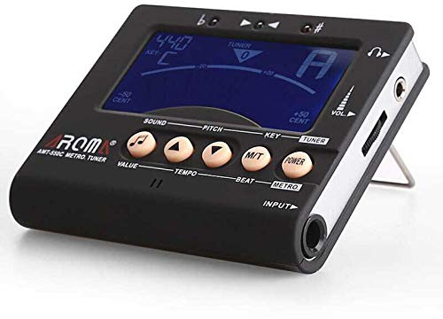 Aroma AMT-550B wind instruments digital tuner metronome 3 in 1 for Sax, Clarinet, Flute, Woodwind