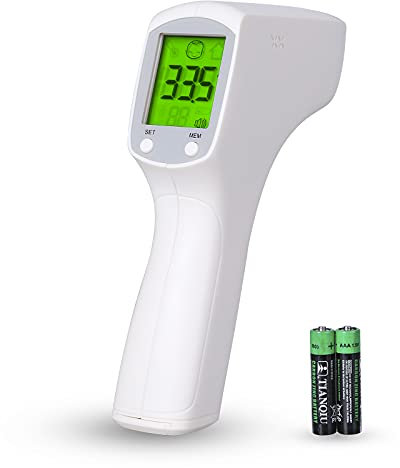AGM Forehead Infrared Thermometer, Two Measurement Modes Non-Contact Digital LCD Handheld Thermometer, Accurate and Fast Measurement Themperature for Baby Adult and Objects