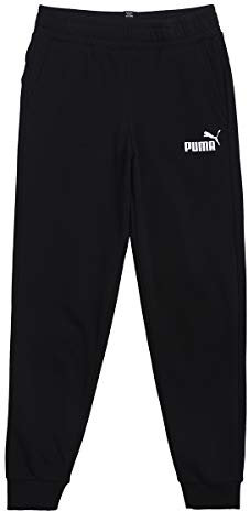 PUMA Jungen Logo bukser Tr Cl B Jogginghose, Puma Black, 164 EU