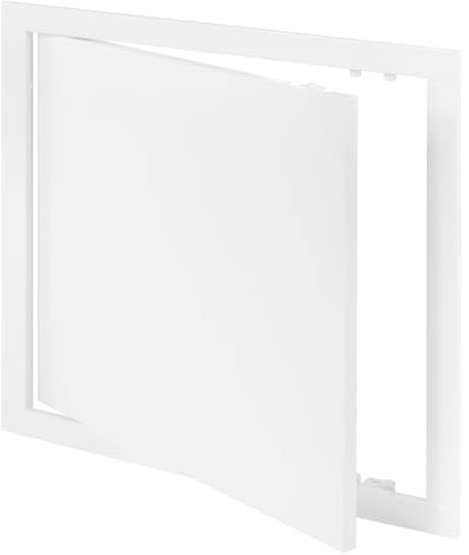 Vent Systems Copertura per fori da parete in plastica bianca, 30,5 x 30,5 cm, pannello di accesso idraulico per cartongesso, pannello di accesso per soffitto, pannello elettrico, porta di accesso in