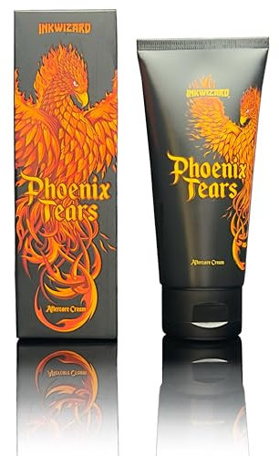 Phoenix Tears Crème Cicatrisante Pour Tatouage, Hydratant Pour La Peau, Amélioration Des Couleurs, Soin Au Panthenol Sans Parfum