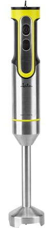 Jata JEBT1788 - Batidora de Mano 1200 W. Velocidad ajustable. Función Turbo. 4 Cuchillas Acero Inoxidable. Pie desmontable. 17000 RPM. Bate, Pica, Tritura. Fácil limpieza