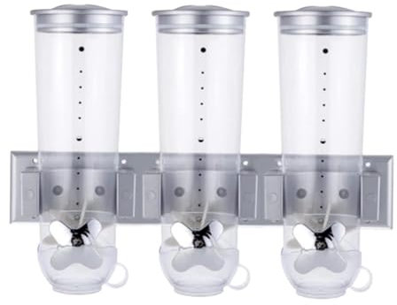 Cereal Donor Wall Mount, Muesli Tank | Cereal Organizer, Kitchen Floors, Walnut Knights, Wall Dispenser for Pantry, Rice, Snacks