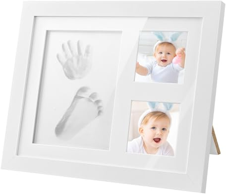 Set di impronte e impronte digitali per neonati, stampa a mano e piede in gesso, per neonati, ragazzi e ragazze, regalo per ragazzi e ragazze