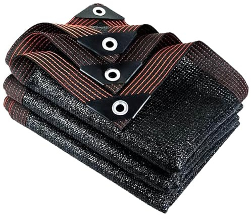 Telo ombreggiante resistente ai raggi UV all'85% con protezione solare da giardino, con occhielli, da 1 x 2 m a 8 x 10 m, vela perfetta ombra per piante, patio e prato.