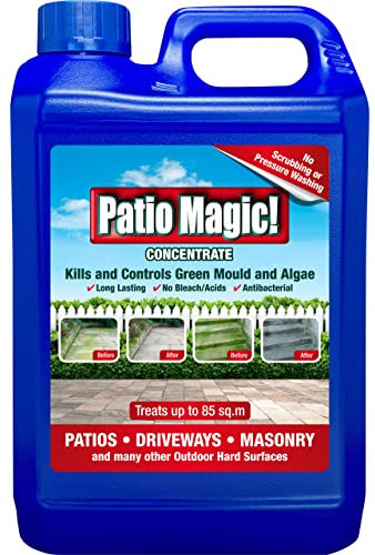 Patio Magic! 16491 Concentrate: Ideal for Patios, Paths and Driveways (Kills Algae and Lichens), 2.5 Litres