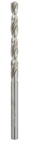 Bosch Professional 2x Metal drill bits HSS-G DIN 338 (for metal, Ø 4 x 43 x 75 mm, Accessory Drill Driver)
