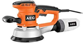 AEG Ponceuse excentrique EX150ED-SET - Ø 150 mm - Avec 25 abrasifs
