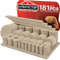 X-Protector Filzgleiter 181 Stück - Prämie Möbelgleiter Beige - Dicker Filz Selbstklebend - Bodenschoner für Stühle - Große Menge an Filzgleiter Selbstklebend - Schützen Sie Ihre Holzfußböden