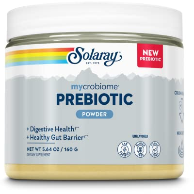 SOLARAY MYCROBIOME – 160 g. Pulver – GLUTENFREI – FÜR VEGANER GEEIGNET – OHNE GESCHMACK