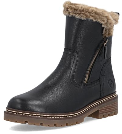 Remonte RemonteTEX D0B83 - Botines clásicos para mujer, con plantilla suelta, impermeable, para mujer, Negro Combi 03, 38 EU