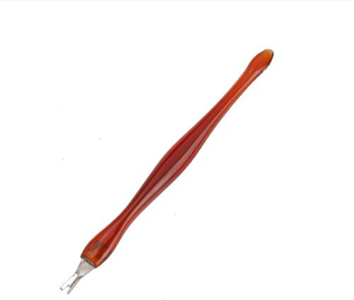 Generic Maniküre Nail Art Nagelhautschieber Trimmer Nagelspitzen Pflege Haut Remover Tool - Brown