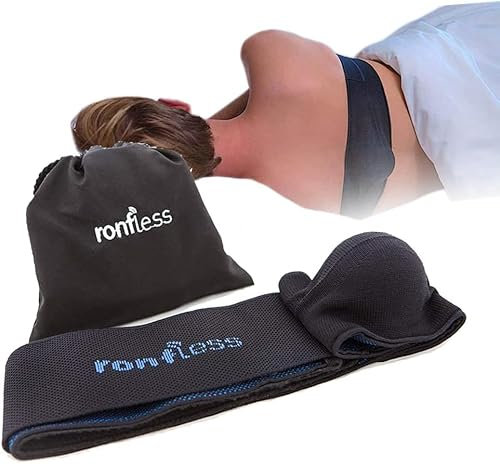RONFLESS - Cintura antirussamento - Apnea notturna - Dispositivo brevettato - Efficacia e comfort