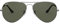 Ray-Ban Unisex Aviator Sonnenbrille, Grey, 58