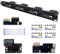 Waveshare 1U Rack Kit for Raspberry Pi 4B with 19″ Rackmount Supports up to 4 Units