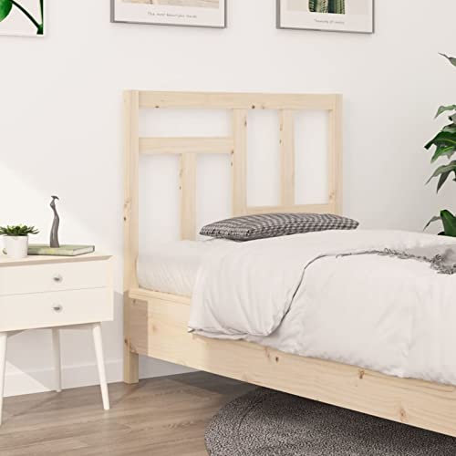 Festnight Kopfteile 1 STK.Kopfteil aus Stoff Bettkopfteil BraunWandschutz Bett Bettkopfteil für Bettgestell Schlafzimmer Headboard 95.5 x 4 x 100 cm Stoff