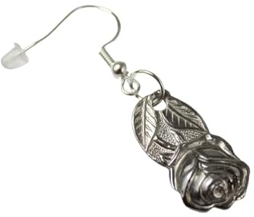Rosen Besteckschmuck - Ohranhänger, Ohrring