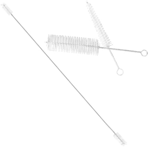 Trumpet Cleaning Kit, 3-Piece Brass Instrument Maintenance Set with Mouthpiece Brush, Valve Brush, Flexible Brush