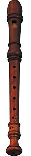 Yamaha YRS-64 Handcrafted Rosewood, Key of C, Soprano Recorder with Baroque Fingering