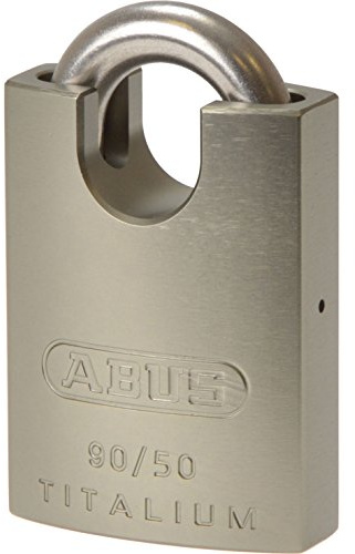 ABUS 90RK/50 – Titalium Cadenas protégé et acier arc de 50 mm