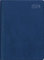 Taschenkalender blau 2024 - Büro-Kalender 8,3x10,7 - 1W/2S - flexibler Kunststoffeinband - 660-1015-1