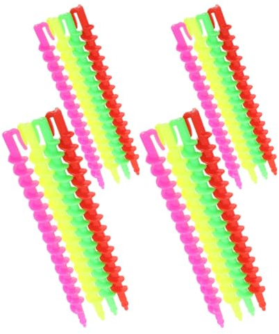 TOYANDONA Varillas para Rizar el Cabello Espiral 52 Unidades Tamaño Pequeño 15 CM y Grande 175 CM Plástico Resistente Rulos para Permanente Frío Herramienta Profesional para Peinado