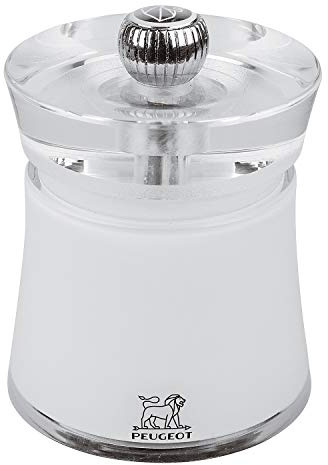 Peugeot Salzmühle Bali Acryl weiß, 6 X 6 X 8 cm