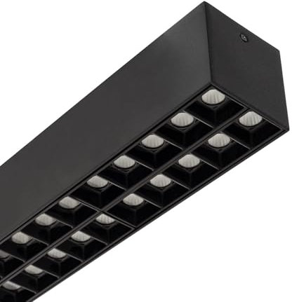 LEDKIA LIGHTING Faretto LED Lineare da Superficie Optic 27cm 32W 4000K Bianco Naturale