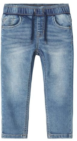NAME IT Jungen NMMRYAN Slim SWE Jeans 2472-TH NOOS Jeanshose, Medium Blue Denim, 104