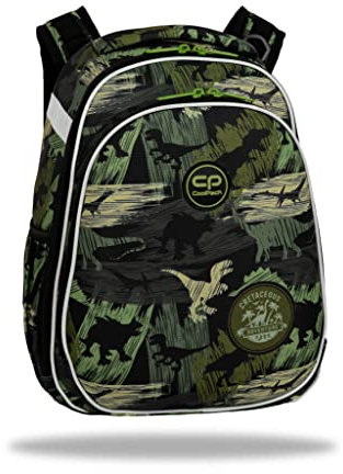 Coolpack F015672, Schulrucksack TURTLE ADVENTURE PARK, Green, 40 x 29 x 14 cm