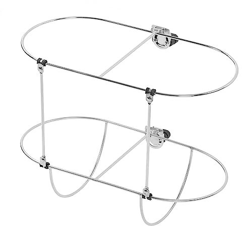 Support de Garde-boue Double en Acier Inoxydable 304 Antirouille pour Garde-boue de Bateau, Support de Garde-boue Double en Acier Inoxydable, Support de Garde-boue de Bateau pour Ailes de Yacht Marin