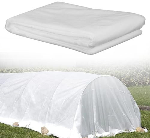 kingsea Gartenvlies, 40 g/m², Gartenvlies, 3 m x 4 m, Pflanzenvlies, Frostschutz, große Pflanzenabdeckungen für den Winter, atmungsaktiv, frostsicher und langlebig