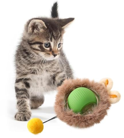 KQLHLHDYZ Giocattolo interattivo per gatti giocattolo per gatti per gatti da interno giocattolo per gatti adulti giocattolo intelligente per gatti giocattolo per gatti con sensore di movimento Smart