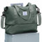 SZLX Travel Duffel Bag Weekend Bag with Trolley Sleeve,Ryanair Cabin Bag 40x30x20 Duffel Bag Wizzair,Dry & Wet Seperated Sports Gym Bag Waterproof Carry On Bag for Women Men Hospital Tote(Olive Green)