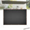 YRHome Sonnensegel 2x3m Rechteckig UV-Schutz 95% Winddurchlässig Robust für Garten Terrasse Balkon aus reißfestem HDPE mit 12m Seilen Anthrazit