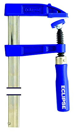 Eclipse Professional Tools EC-SC80R24 Abrazadera de tornillo de 80 mm de profundidad con capacidad de agarre de 600 mm (24)