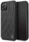 Mercedes-Benz Handyhülle für iPhone 11 Pro Hardcase Echt Leder Gesteppte Perfori
