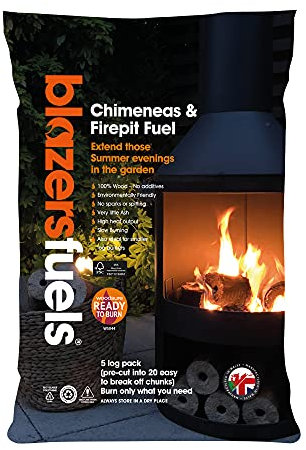 Blazers Chimenea and Firepit Fuels 5 pack