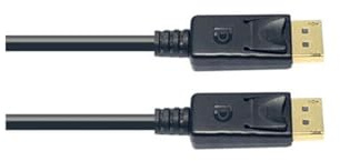 Brightium Cable Display Port Macho-Macho, alta velocidad 4K, soporte de audio, transmisión de video y conexión de dispositivos multimedia.