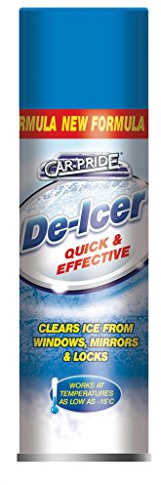 151 Products LTD Car-pride de-icer, works at temperatures as low as-15oc