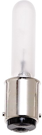 Satco KX60FR/3M/DC Halogen Xenon Speciality, 60W BA15d T3, Frosted Bulb