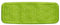 kela 22375 Badewanneneinlage, Mit Sauger, PVC-Weichschaumbeschichtet, 92 x 36 cm, Kreta, hellgrün