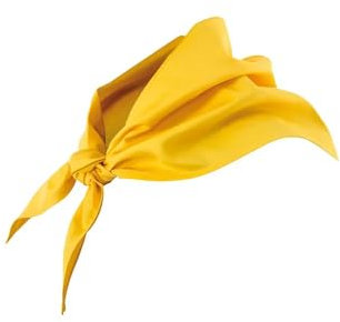 Velilla 404003/C/TU Dreieckstuch, modern, gelb, 404003/C17/TU