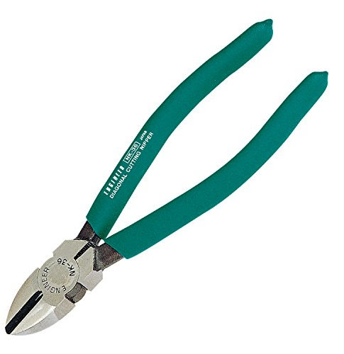 Heavy Duty Diagonal Side Wire Cutters, Hardened Carbon Steel Jaws. Made in Japan. ENGINEER nk-36