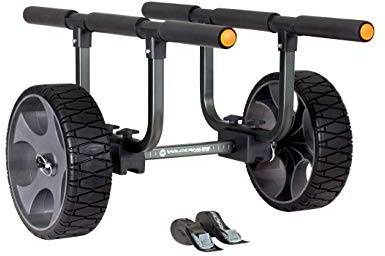 Wilderness Systems Heavy Duty Kayak Cart - Flat-Free Wheels, Black