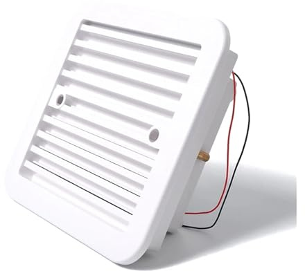 Ventilador Techo Caravana, Extractor de aire for frigorífico con ventilador for remolque, caravana, salida de aire lateral, ventilador de repuesto for coche