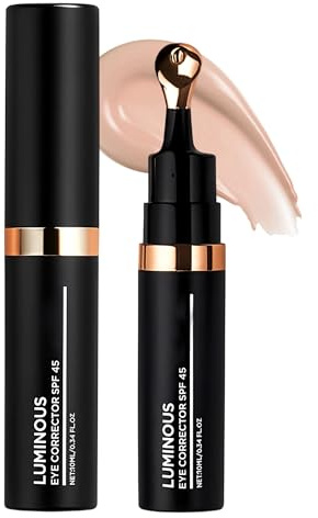 Erinde Correttore Occhi Liquido, Correttore Occhiaie, Illumina Il Contorno Occhi, Effetto Anti-Età, Copertura Elevata, Adatto A Pelle Rosata O Media, 10ml, #02 Porcellana