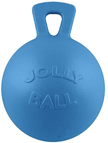 JOLLY 0788169041095 Ballon de Cheval – Bleu Clair avec Parfum Fraise des Bois