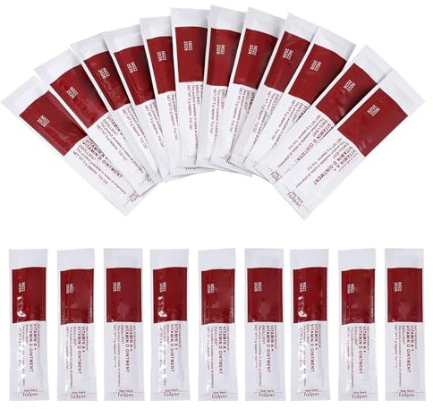 Tattoo Scar Repair Gel,50PCS Professional Tatto Aftercare Repair Cream With Ointment Vitamin A & D Anti Scar Gel for Permanent Makeup,Microblading and Tattooing Supplies (50pcs)