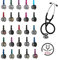 3M Littmann Cardiology IV Kardiologiestethoskop MIT GRAVUR Stethoskop (Pflaume) Diagnostikstethoskop
